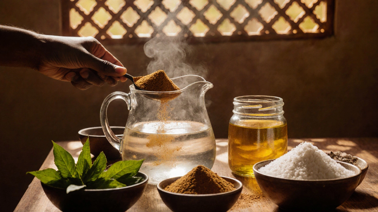 Traditional Indian Hair Washing: Ayurvedic Herbs and Natural Shampoos Explained